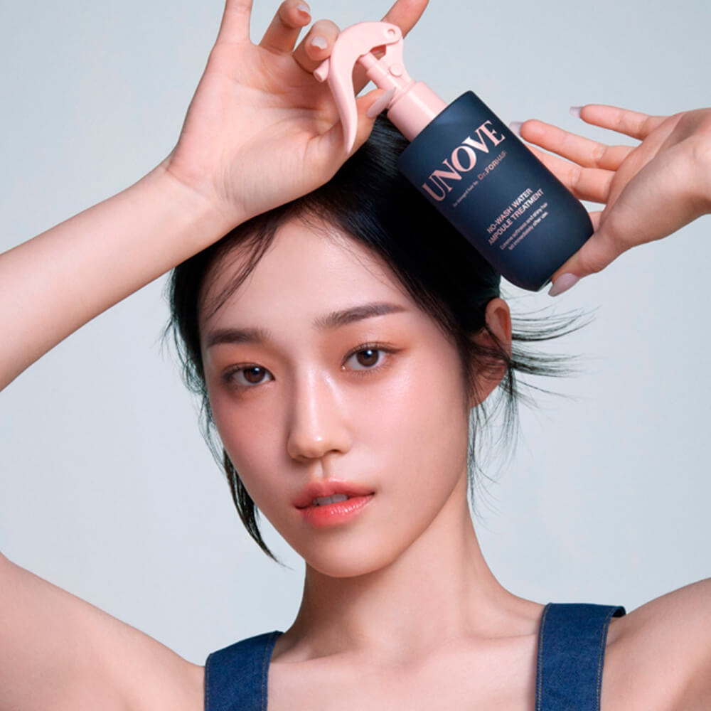 Восстанавливающий термозащитный спрей для волос Dr. Forhair Unove No-Wash Water Ampoule Treatment