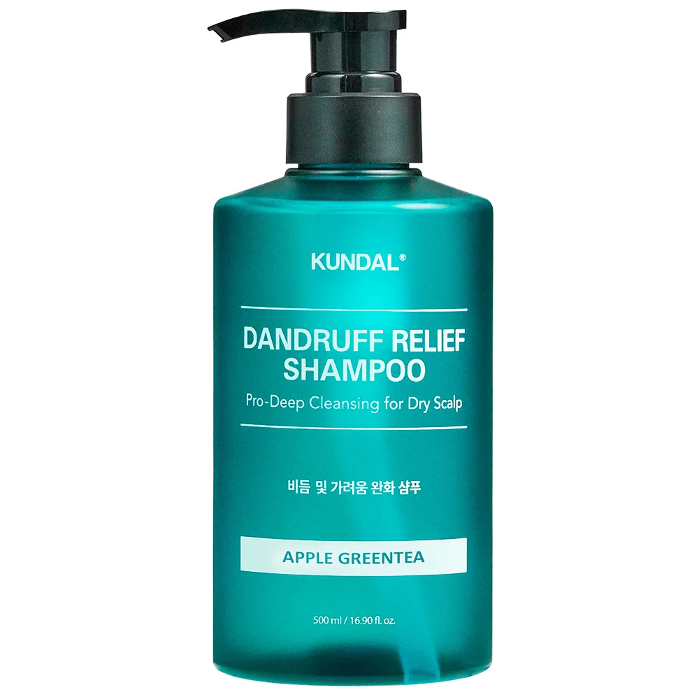 Шампунь против перхоти с яблоком и зеленым чаем KUNDAL Dandruff Shampoo Apple Green Tea