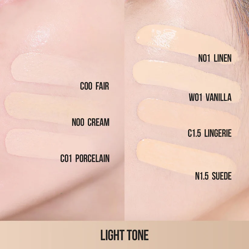 Увлажняющий тональный флюид TFIT Radiance Fit Serum Foundation N1.5