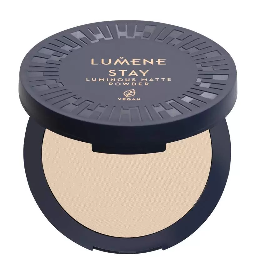 ПРЕССОВАНАЯ МАТИРУЮЩАЯ ПУДРА  N1 LUMENE STAY LUMINOUS MATTE POWDER 
