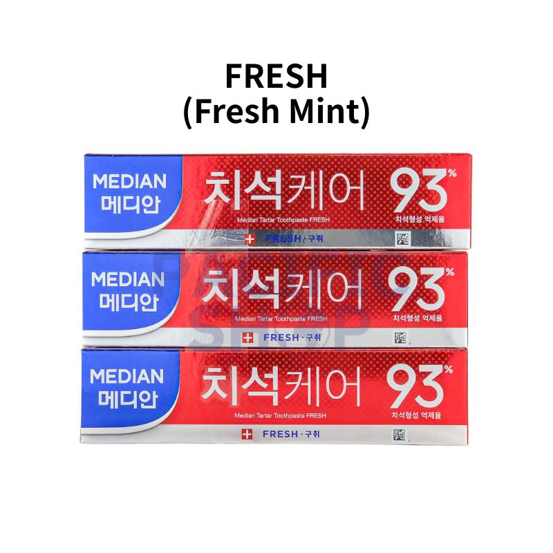 Освежающая зубная паста с цеолитом Median Dental IQ 93% Remove Bad Breath