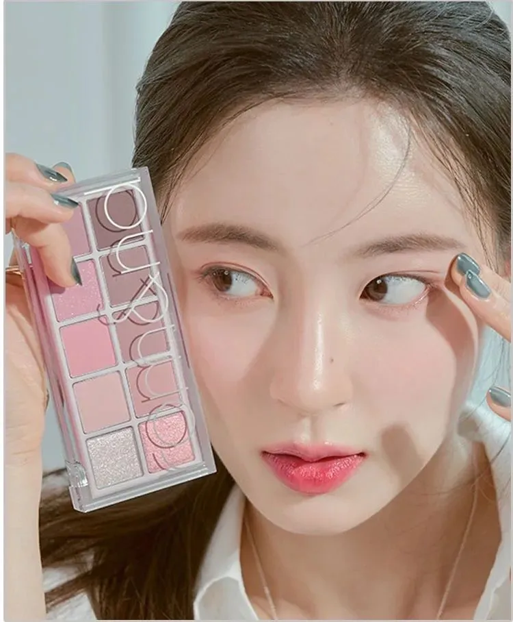 Большая палетка теней для век rom&nd Better Than Palette 06 Peony Nude Garden