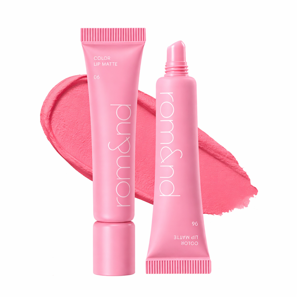 Матовый оттеночный бальзам для губ rom&nd Color Lip Matte 06 Strawberry Whip