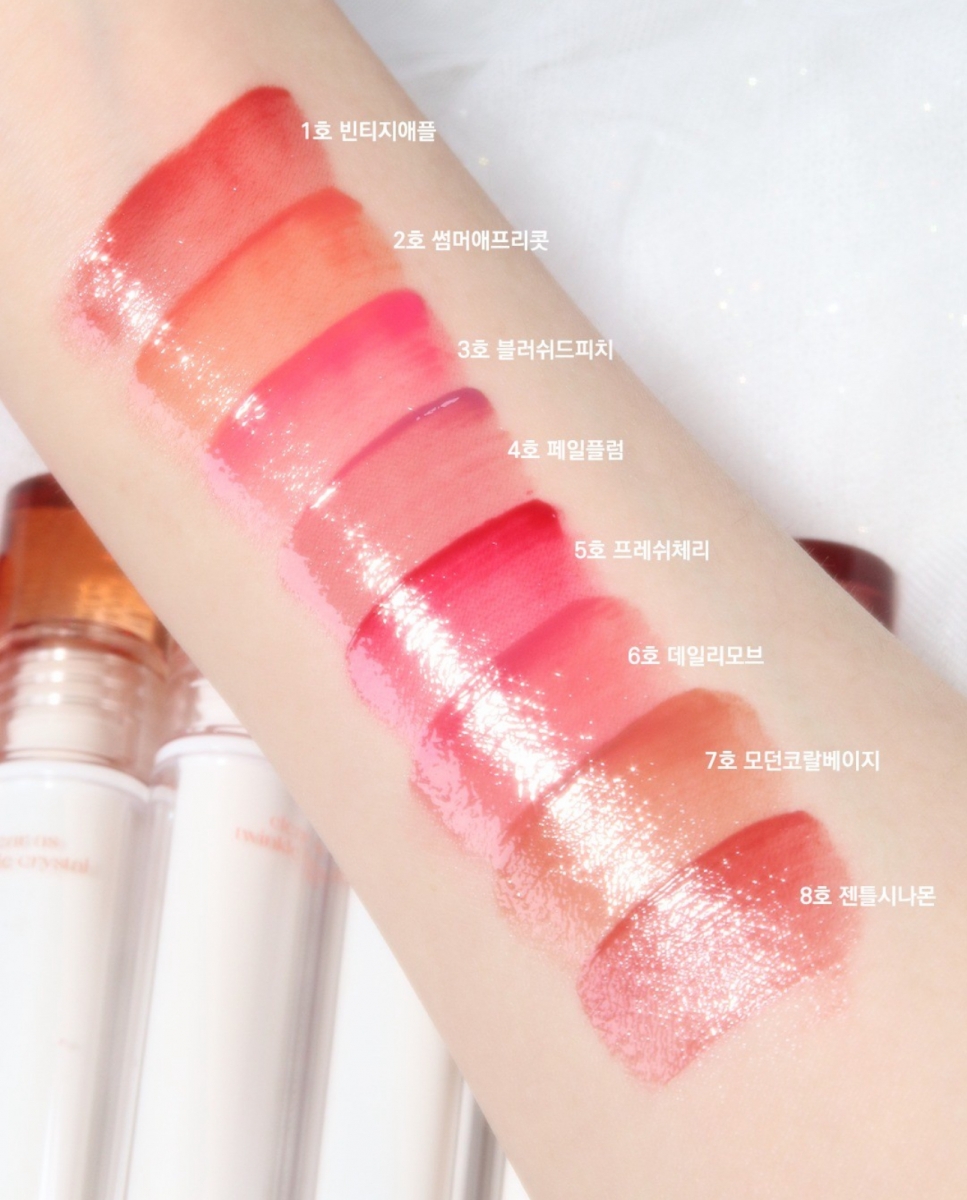 Сияющий глянцевый тинт для губ CLIO Crystal Glam Tint 05 Fresh Cherry