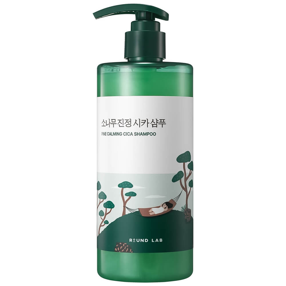 Себорегулирующий шампунь с экстрактом сосны Round Lab Pine Calming Cica Shampoo 400 мл