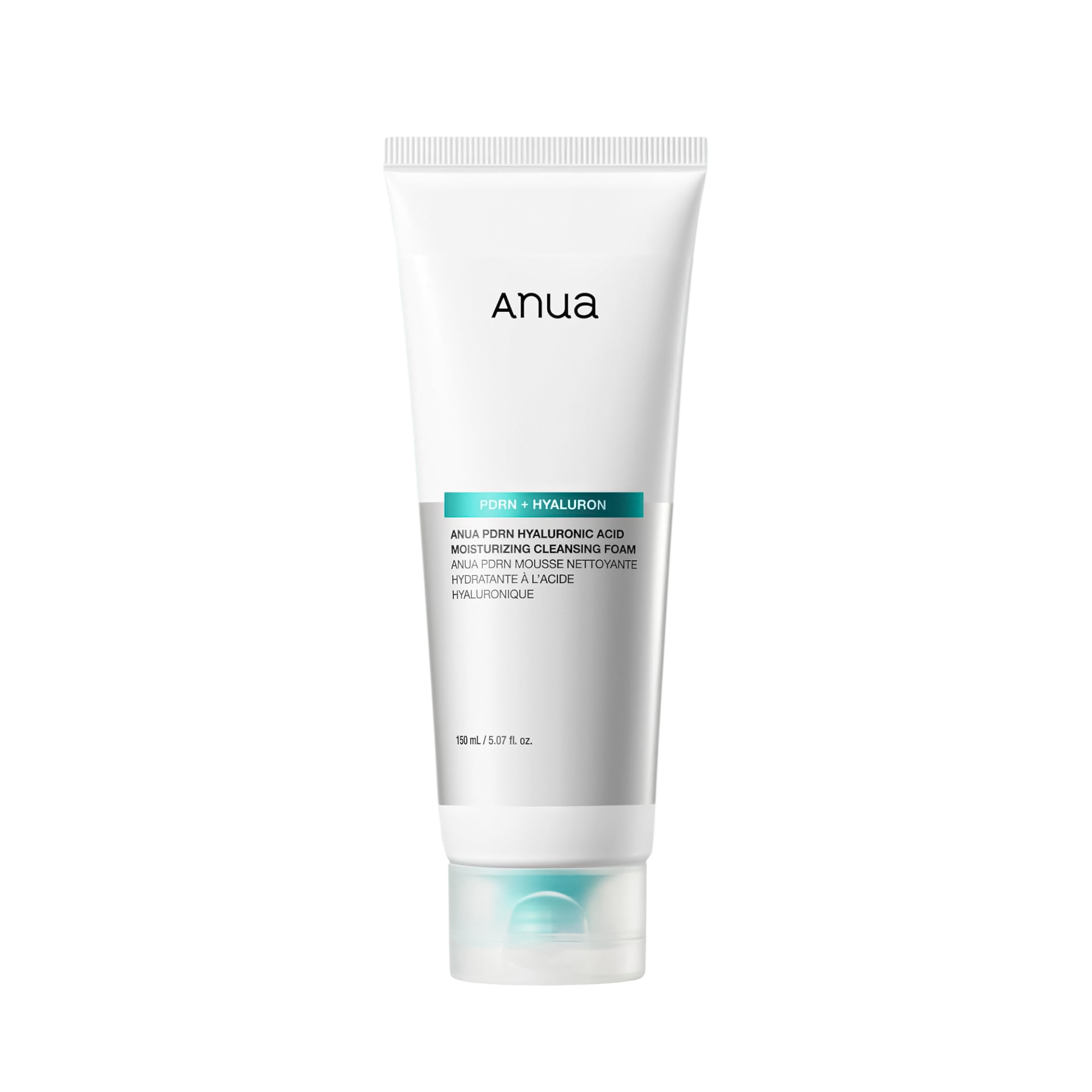 Мягкое очищающее средство ANUA PDRN Hyaluronic Acid Moisturizing Cleansing Foam 150 мл
