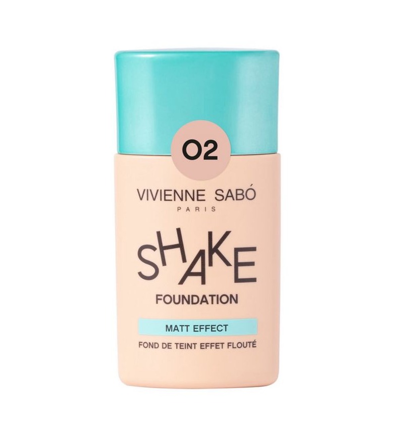 Vivienne Sabo Shakefoundation Matt тональный крем 02 02