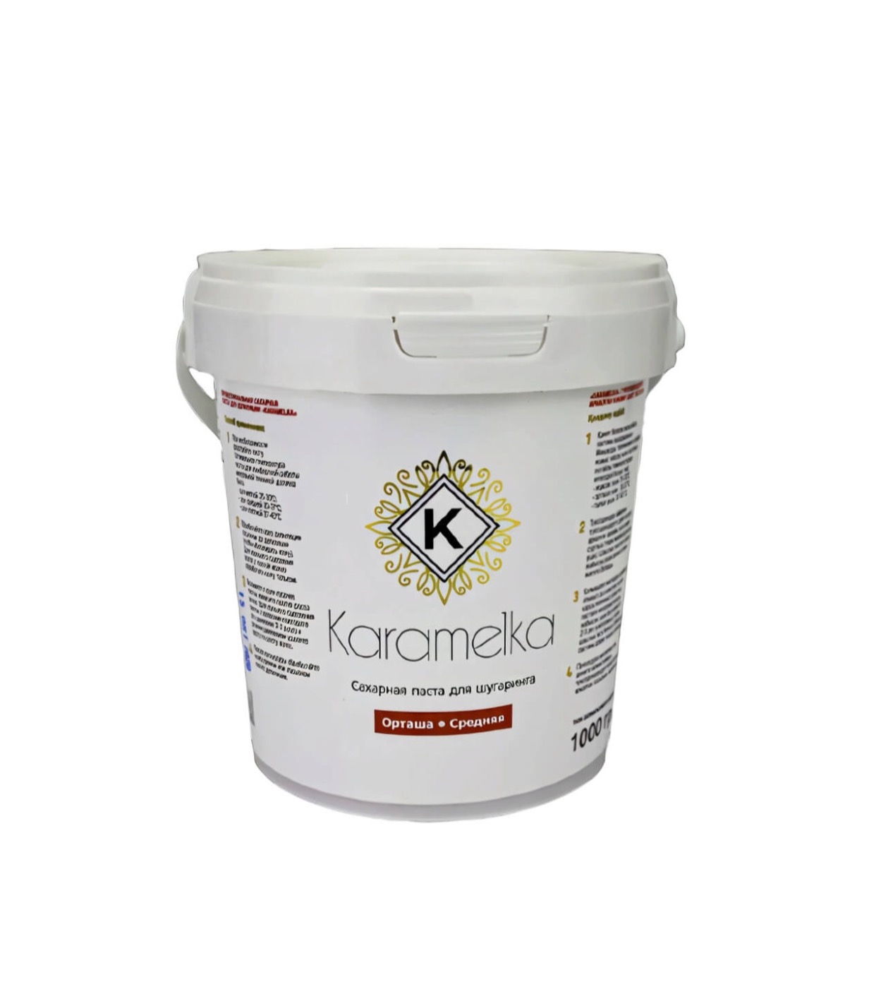KARAMELKA Сахарная паста для шугаринга СРЕДНЯЯ 1000гр