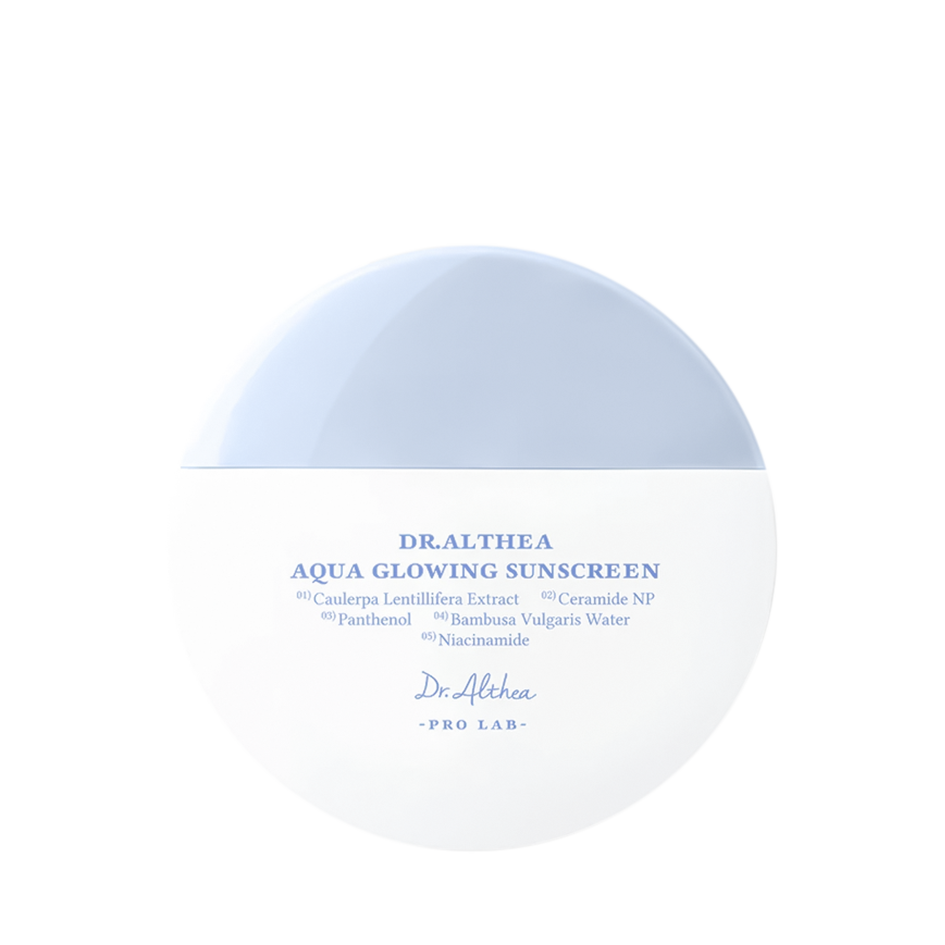 Увлажняющий солнцезащитный крем Dr. Althea Aqua Glowing Sunscreen SPF50+ PA++++