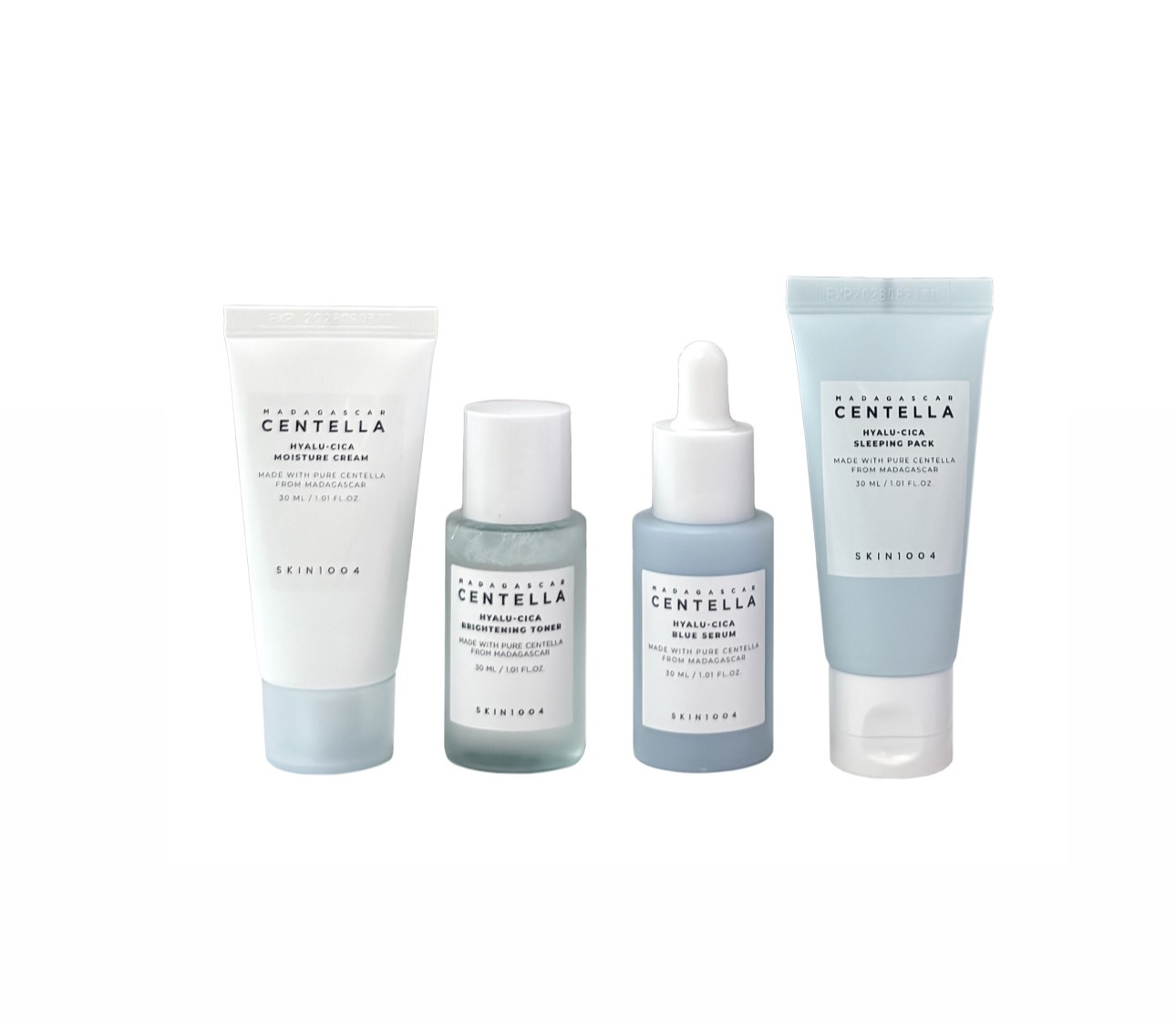 Дорожный набор для увлажнение SKIN1004 Madagascar Centella Hyalu-Cica Travel Kit
