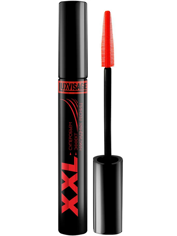  Тушь для ресниц LUXVISAGE XXL Суперобъем эффект накладных ресниц