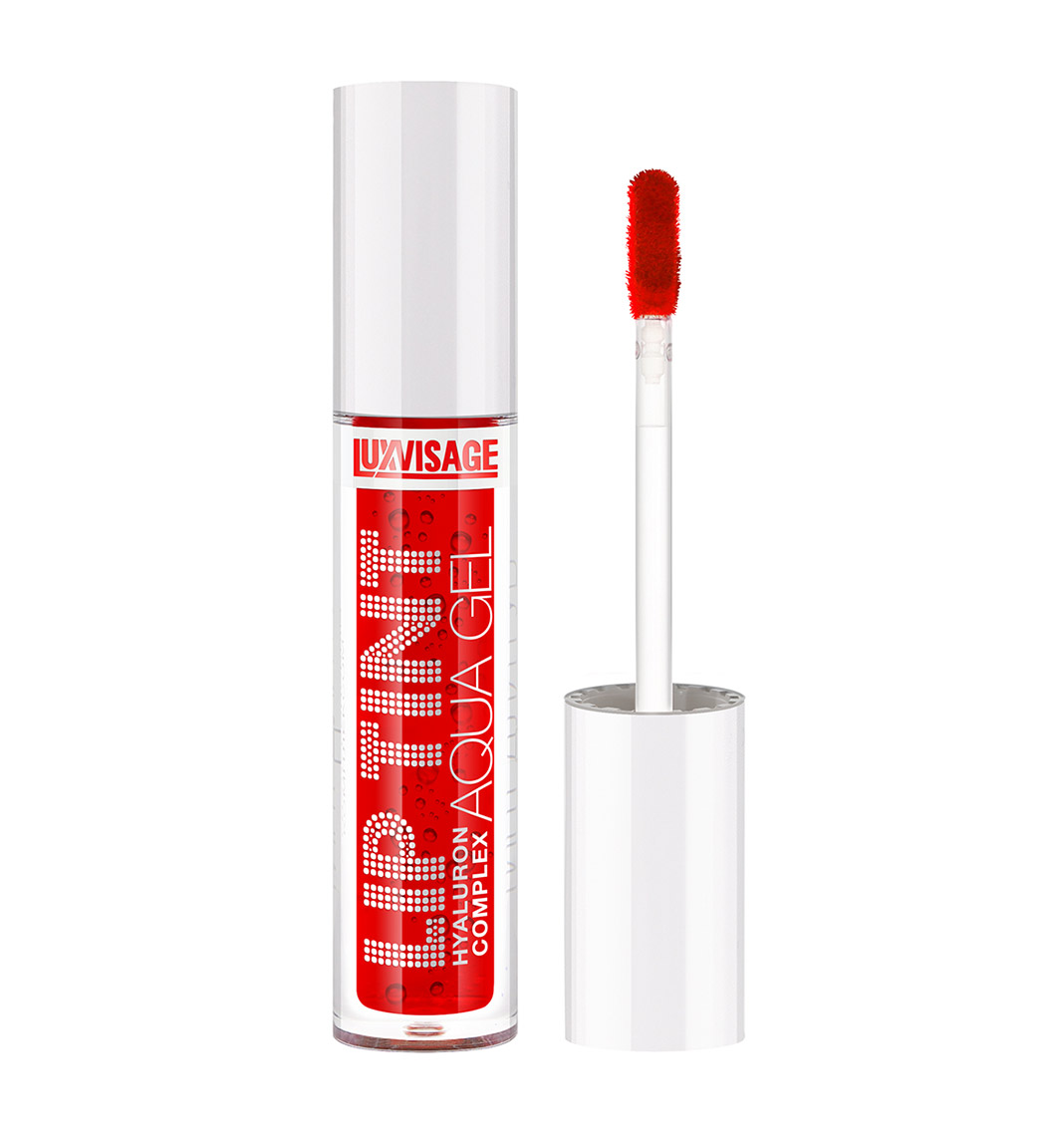  Тинт для губ с гиалуроновым комплексом LuxVisage«Lip Tint Aqua Gel», тон 09 Crimson Red  09 Crimson Red