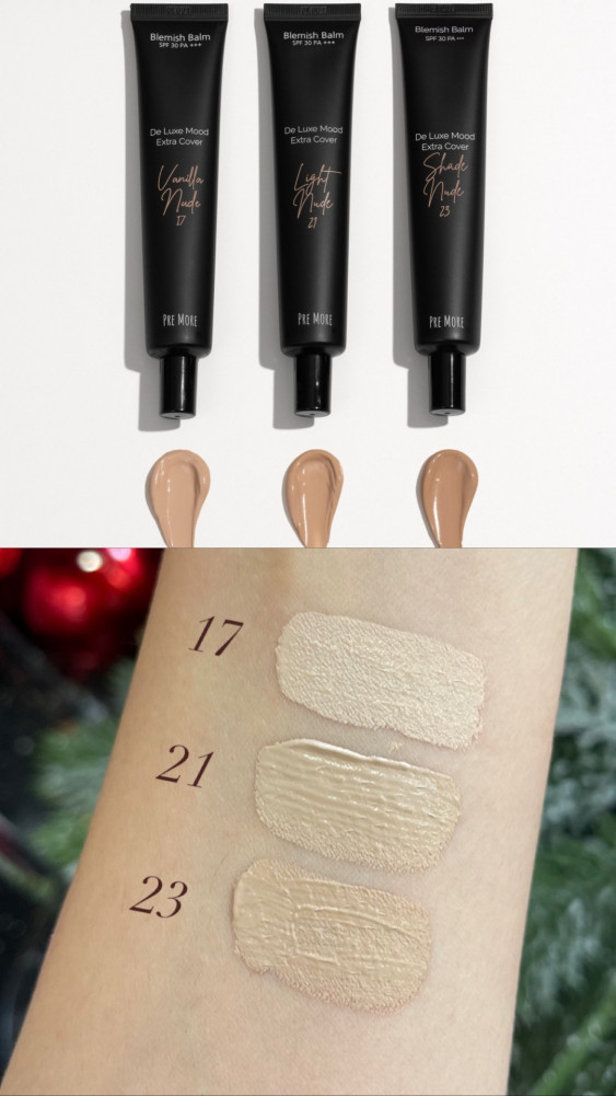 Тон Pre More Extra Cover BB 17 vanilla nude
