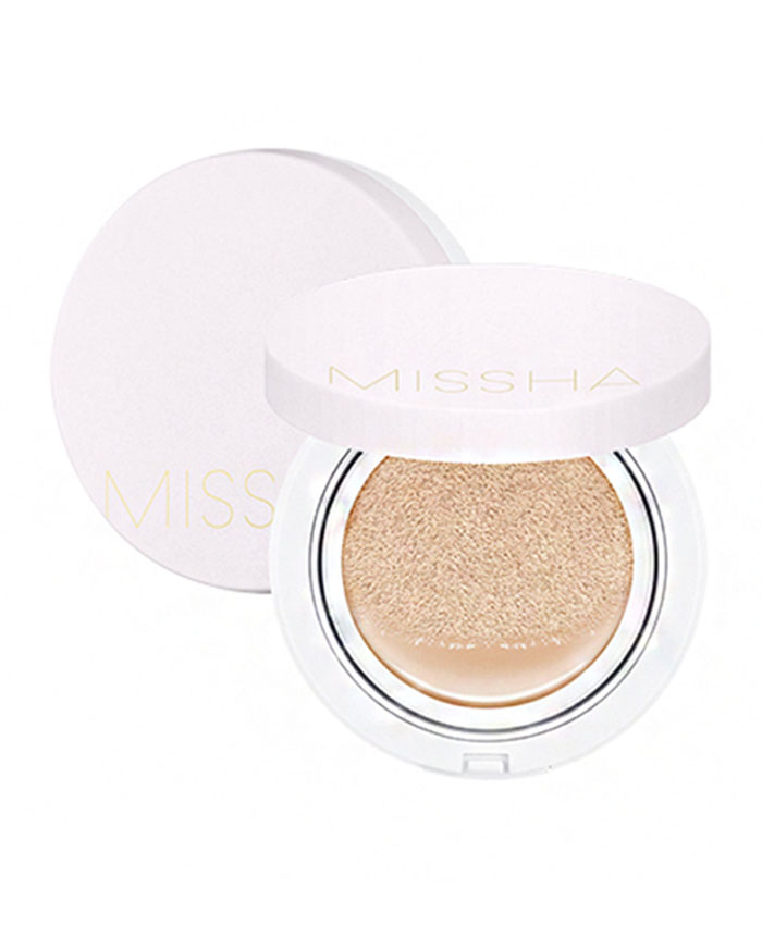 Тональный кушон Missha M Magic Cushion COVER LASTING  SPF50+ PA+++ 21 Светлый бежевый