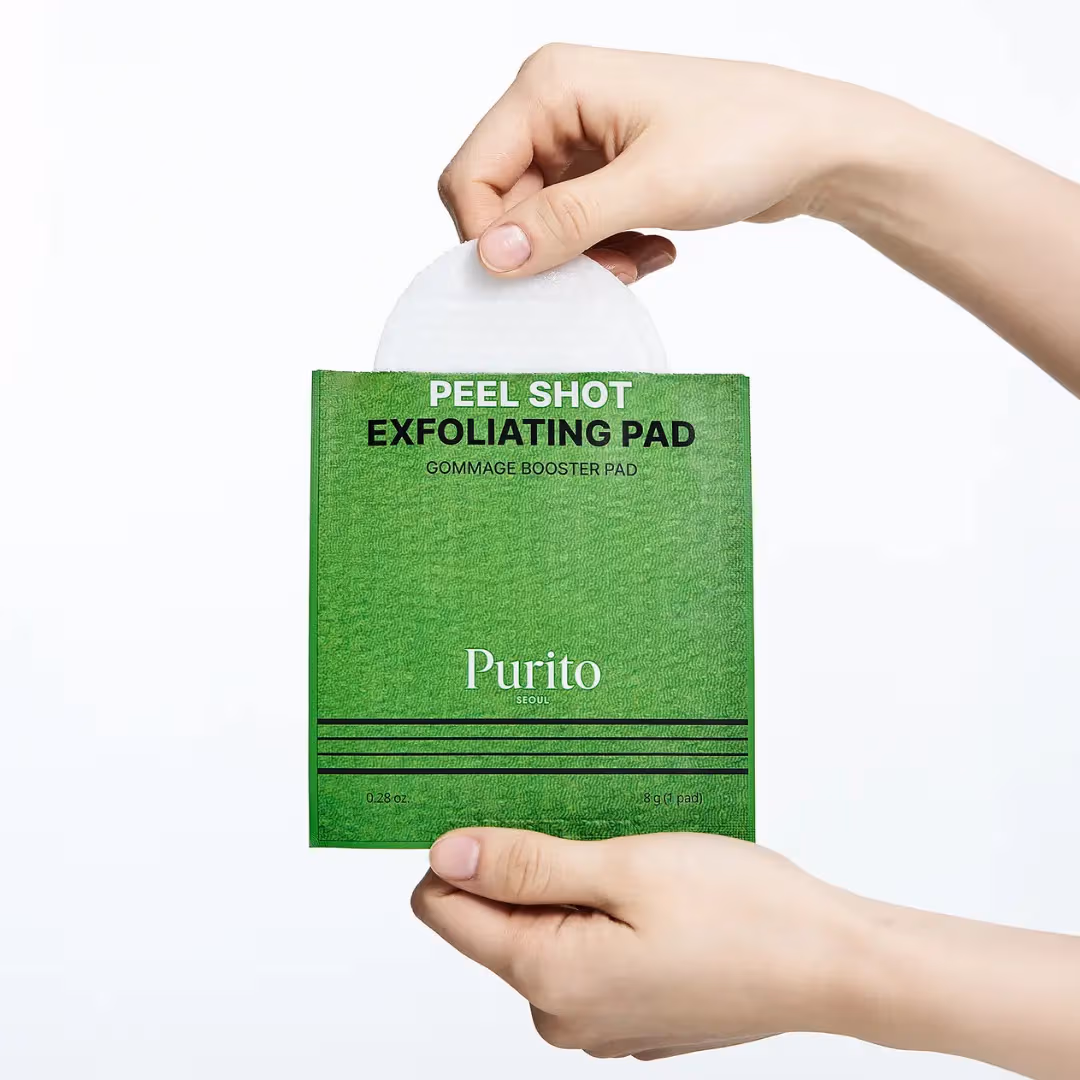 Отшелушивающие подушечки PURITO SHOT EXFOLIATING PAD 8 шт