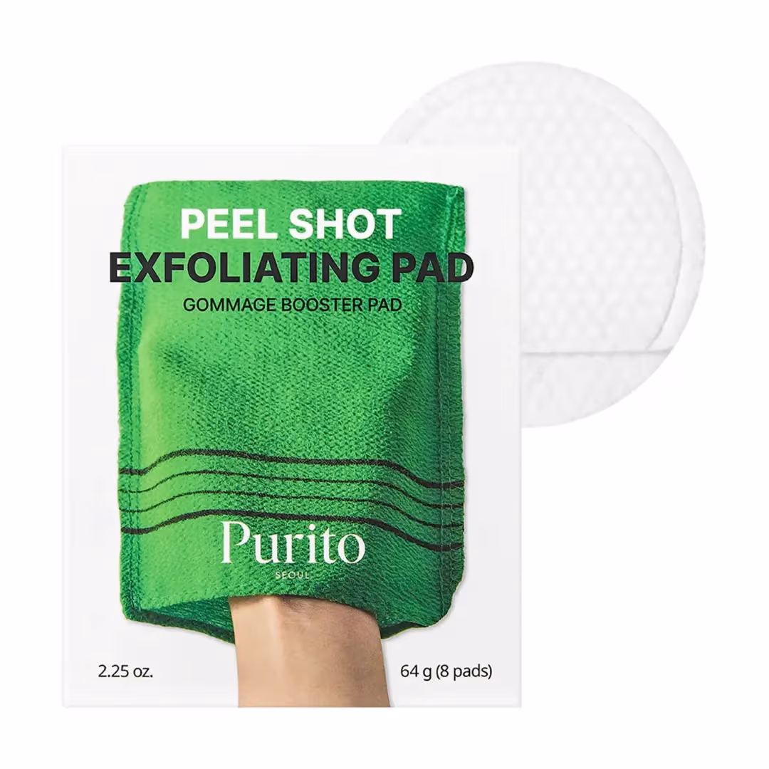 Отшелушивающие подушечки PURITO SHOT EXFOLIATING PAD 8 шт