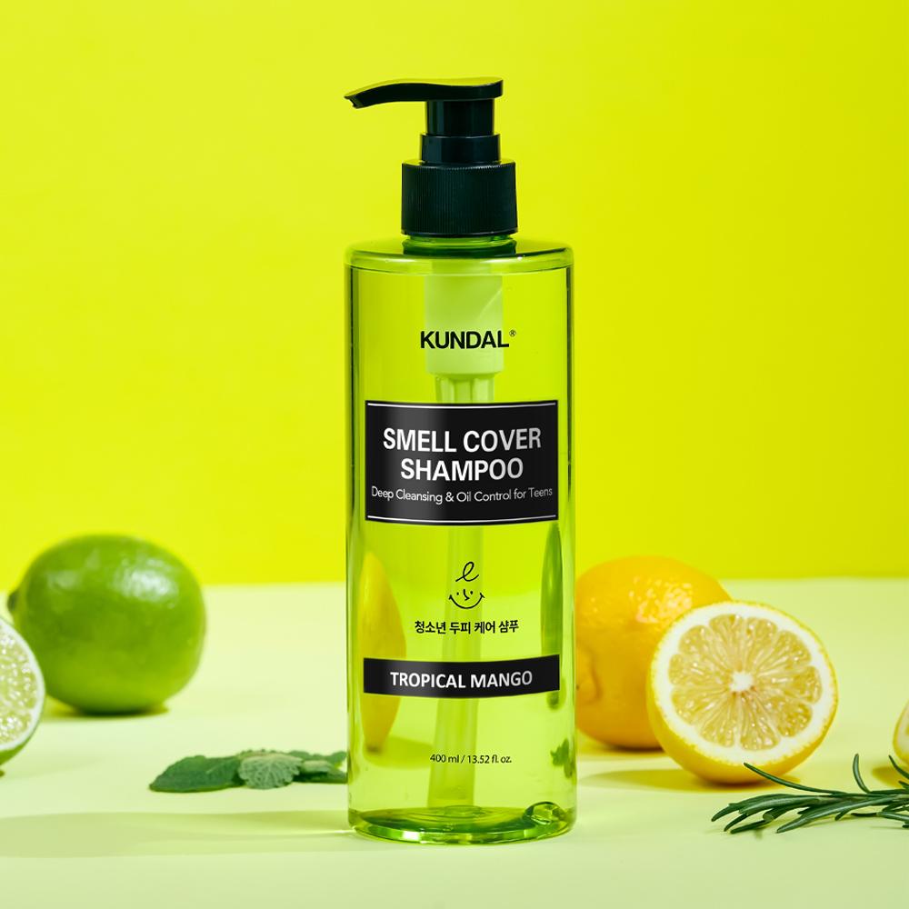  Шампунь для подростков против жирности KUNDAL Smell Cover Teens Shampoo