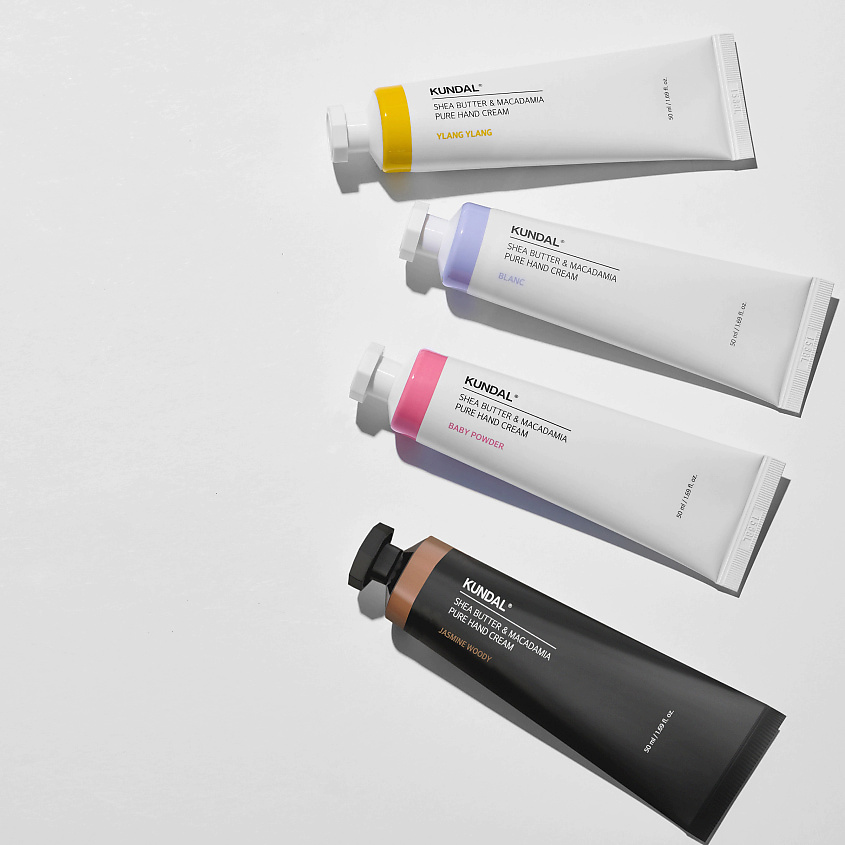 Крем для рук Иланг-иланг KUNDAL Shea Butter & Macadamia Ylang Ylang Hand Cream