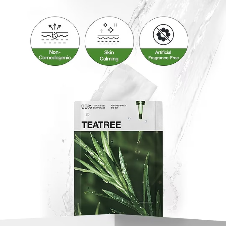 Успокаивающая увлажняющая маска Mediheal Teatree Essential Mask 24 мл—