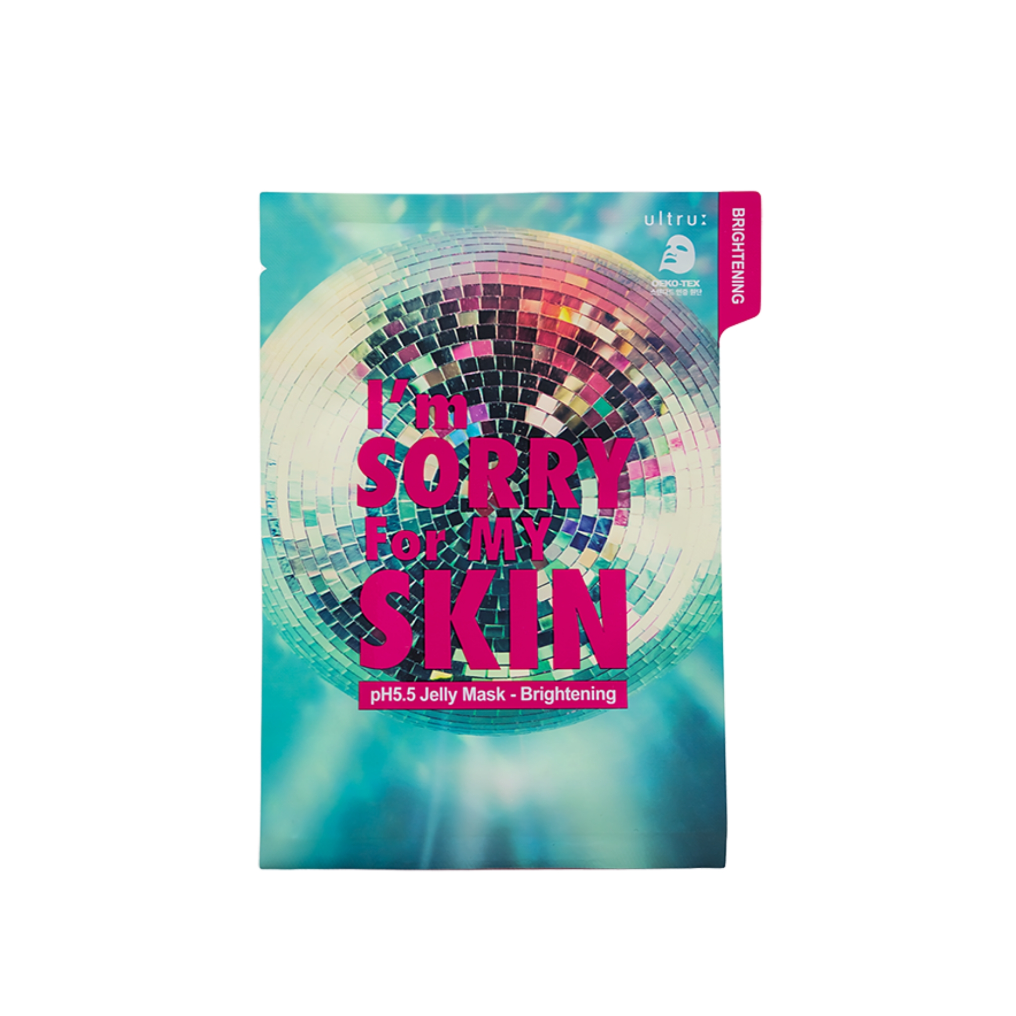Тканевая маска для сияния кожи I'm Sorry for My Skin pH 5.5 Jelly Mask Brightening (Disco)
