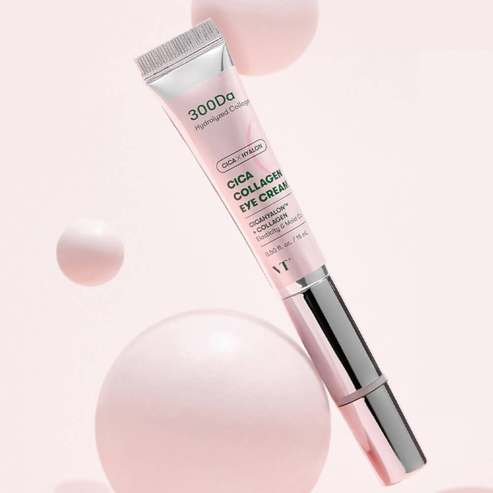 Массажный крем для век с коллагеном VT Cosmetics Cica Collagen Eye Cream 15 мл