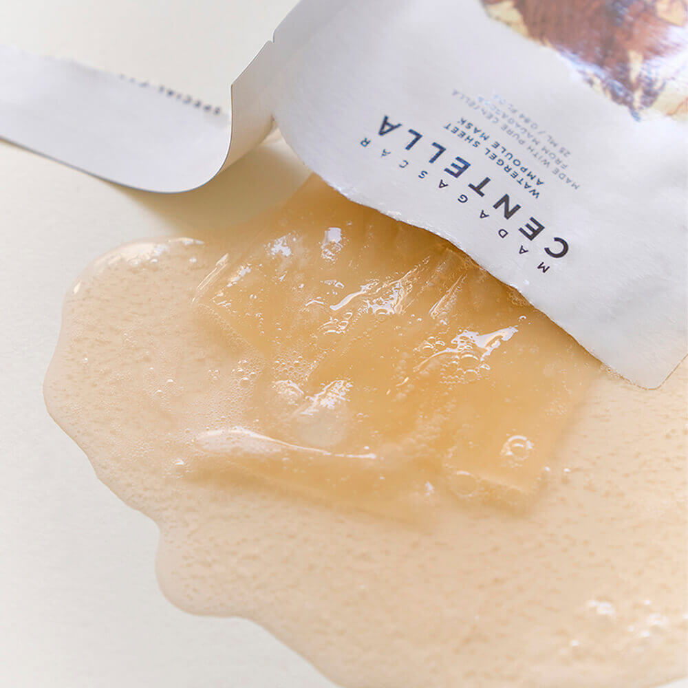 Ампульная маска с 51% центеллы SKIN1004 Madagascar Centella Watergel Sheet Ampoule Mask
