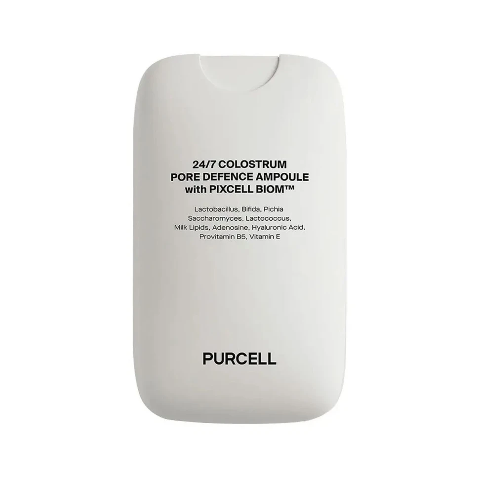 Премиальная сыворотка-спрей для увлажнения кожи и сужения пор, PURCELL  Pore Defence Ampoule with Pixcell Biom™