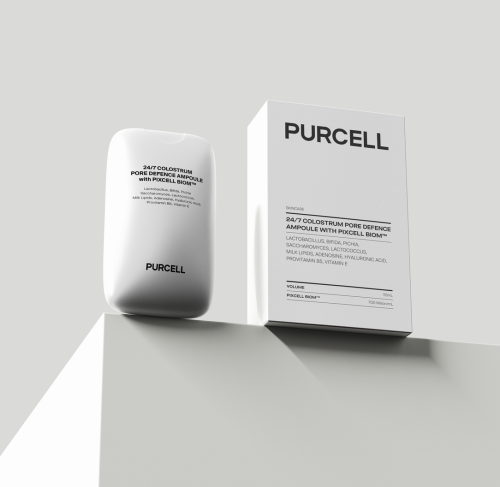 Премиальная сыворотка-спрей для увлажнения кожи и сужения пор, PURCELL Pore Defence Ampoule with Pixcell Biom™