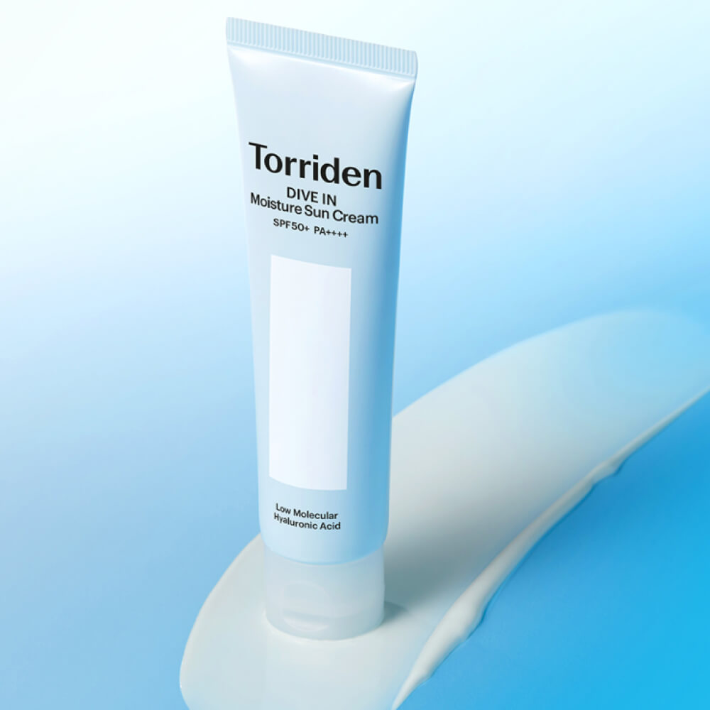 Увлажняющий солнцезащитный крем с гиалуроновой кислотой для лица Torriden Dive-In Moisture Sun Cream