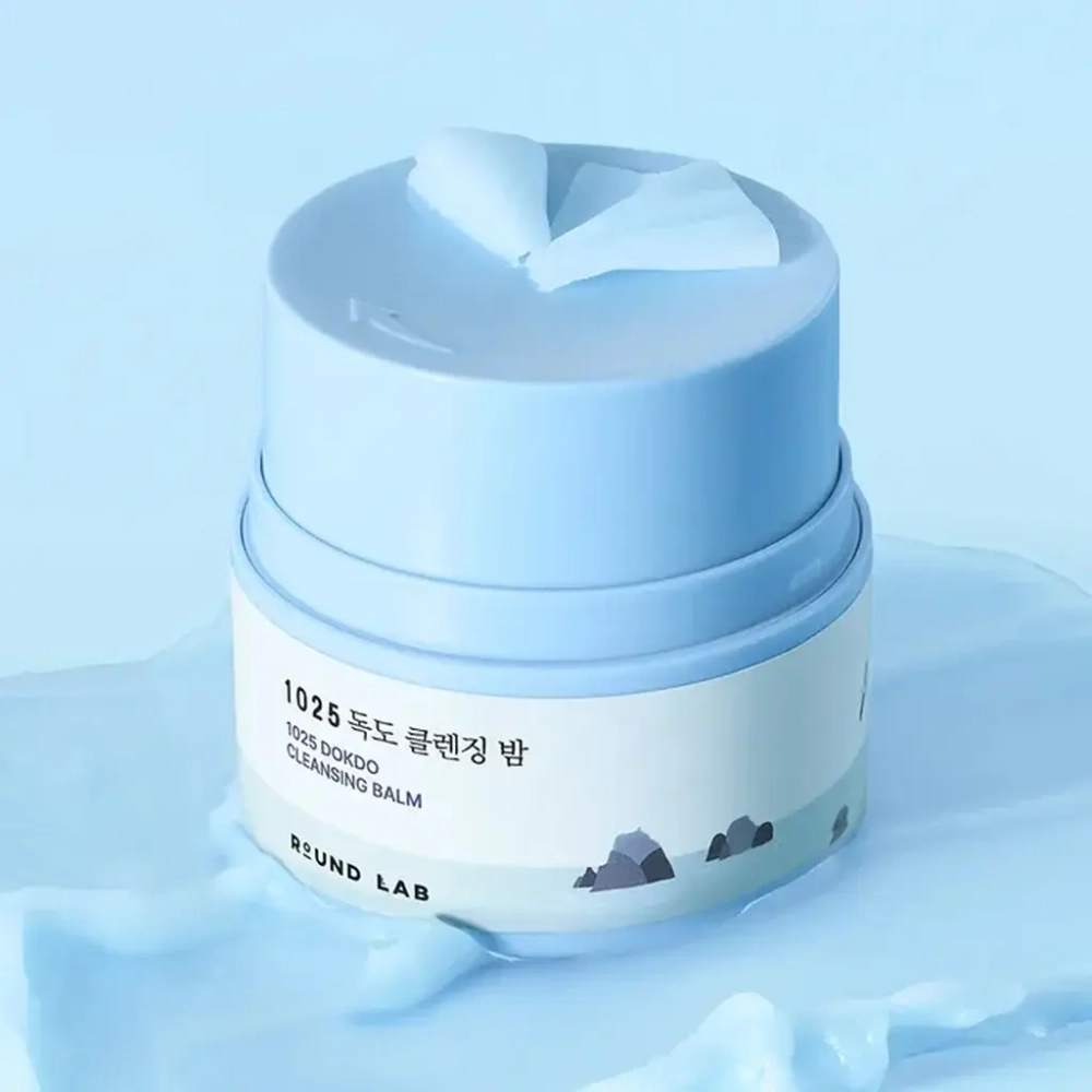 Очищающий бальзам для снятия макияжа с морской водой Round Lab 1025 Dokdo Cleansing Balm