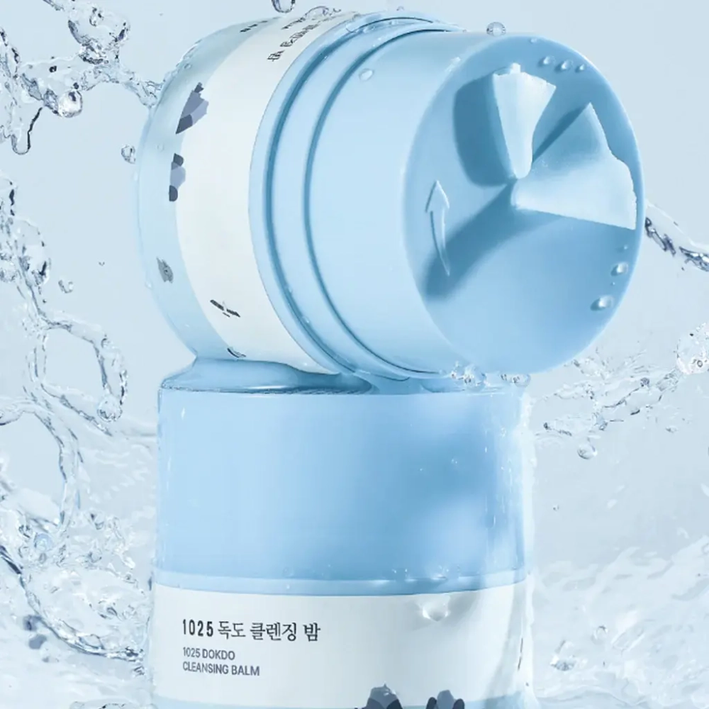 Очищающий бальзам для снятия макияжа с морской водой Round Lab 1025 Dokdo Cleansing Balm