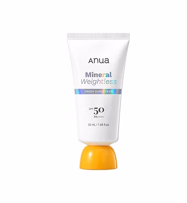 Солнцезащитный крем Anua Mineral Weightless Finish