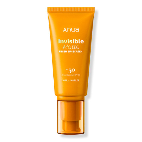 Солнцезащитный крем с матирующим эффектом ANUA INVISIBLE MATTE FINISH SUNSCREEN