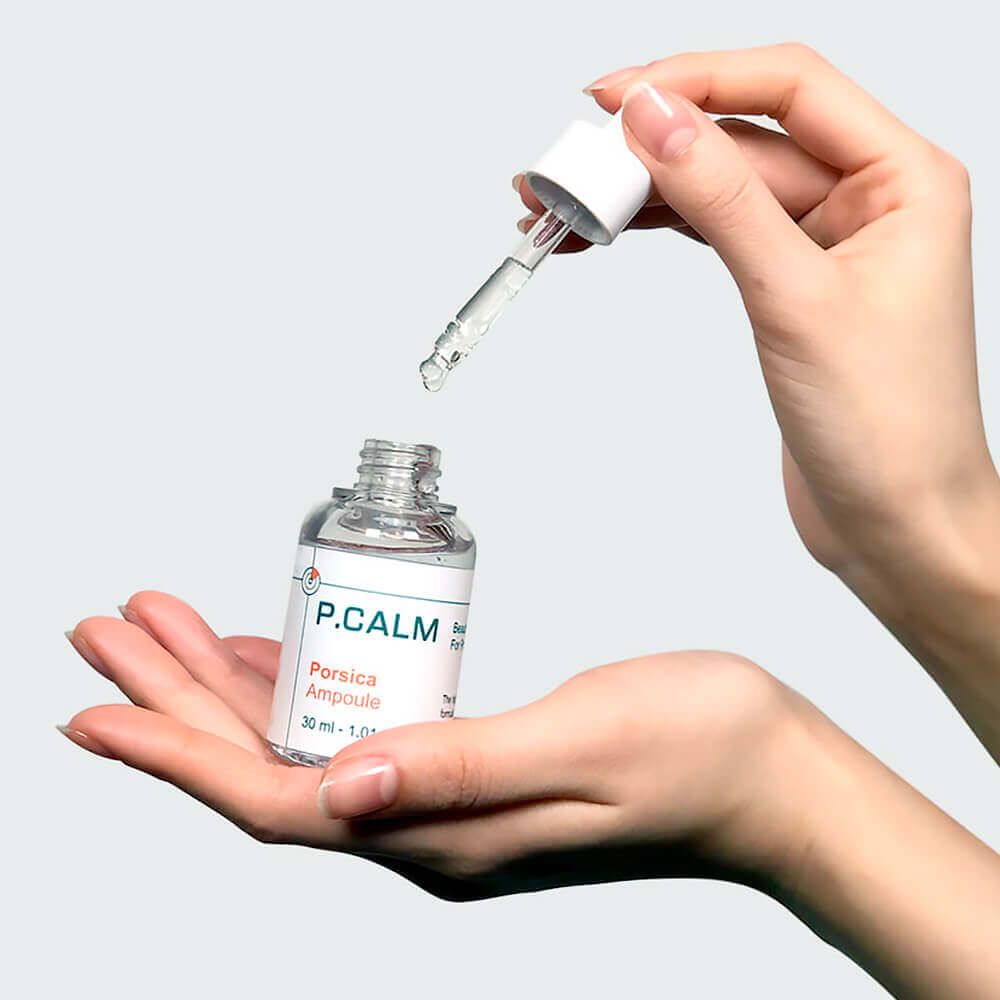 Восстанавливающая сыворотка на основе центеллы P.CALM Porsica Ampoule