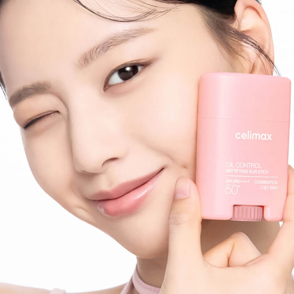 Солнцезащитный стик для жирной кожи Celimax Oil Control Mattifying Sun Stick SPF50+ PA++++