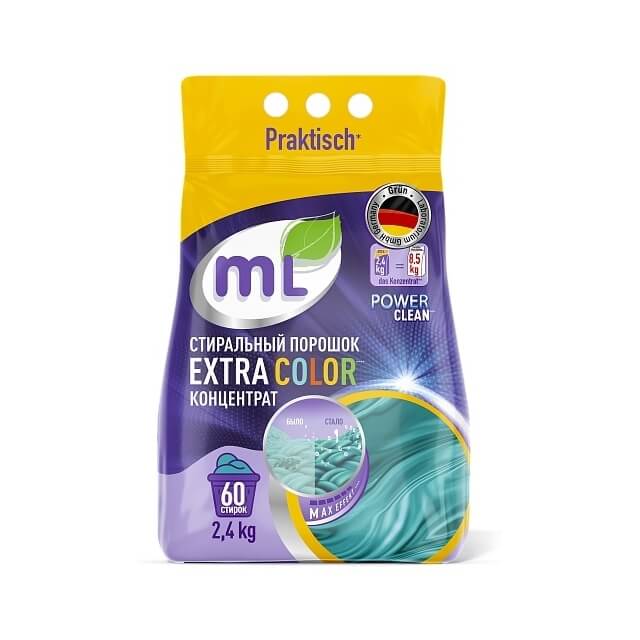 MEINE LIEBE EXTRA COLOR 2.4 кг Стиральный порошок-концентрат для цветного белья