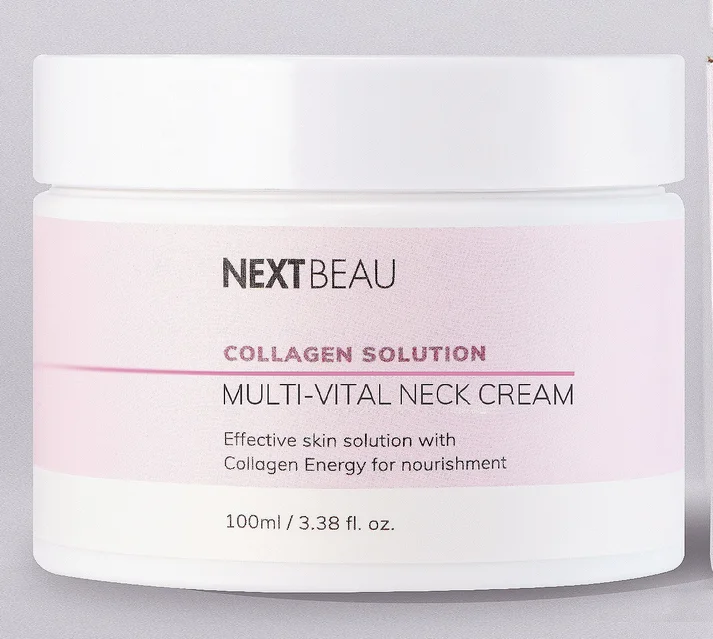 Крем для шеи Коллаген NEXTBEAU COLLAGEN SOLUTION MULTI-VITAL NECK CREAM 100 мл