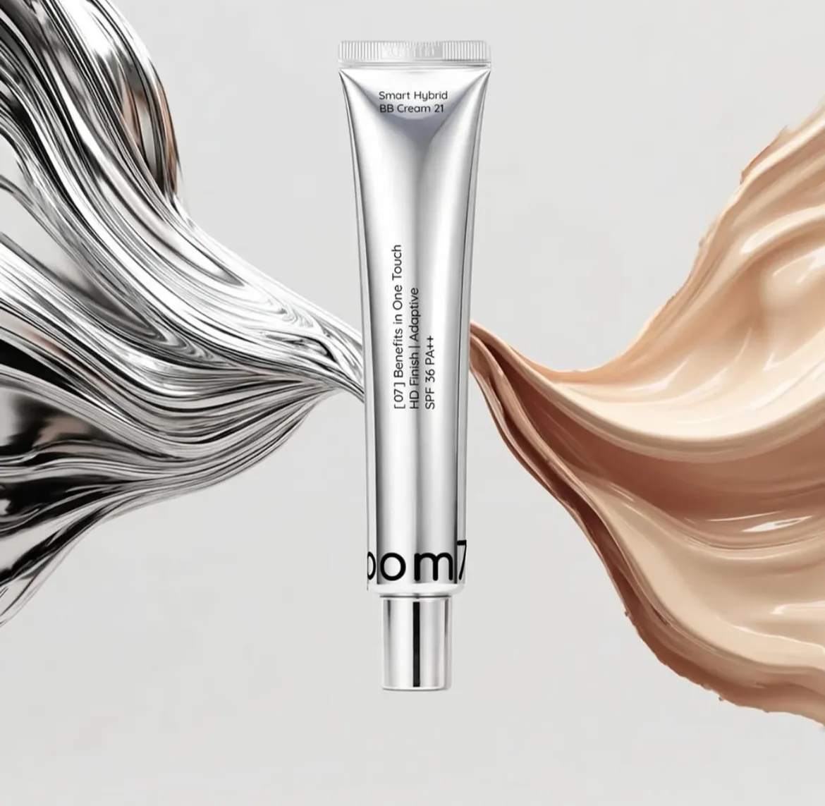Лёгкий BB-крем с SPF-защитой POM7 SMART HYBRID BB CREAM 21 тон