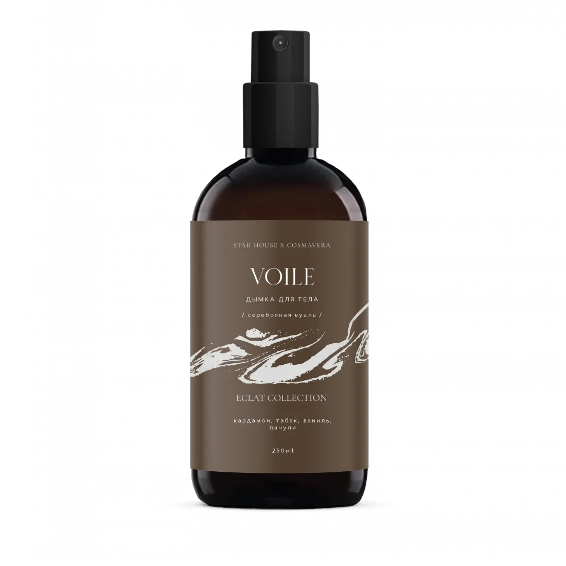 Дымка для тела Voile Eclat Collection, серебристая СЕБЕРИСТАЯ ВУАЛЬ