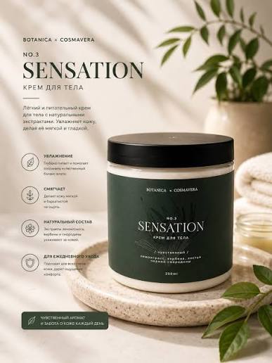 Крем-суфле Sensation no.3