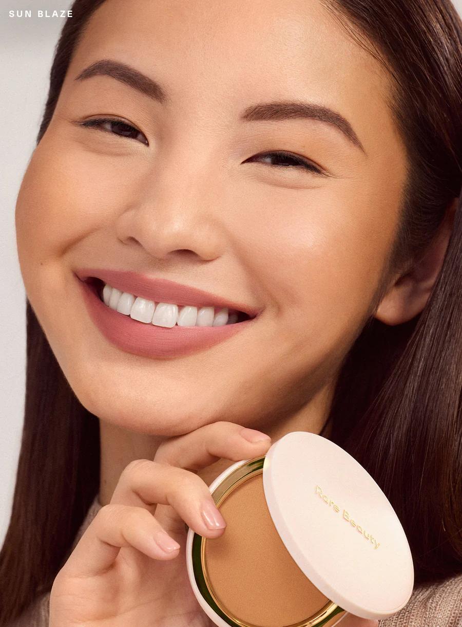 RARE BEAUTY WARM WISHES SOFT MATTE POWDER BRONZER SUN BLAZE