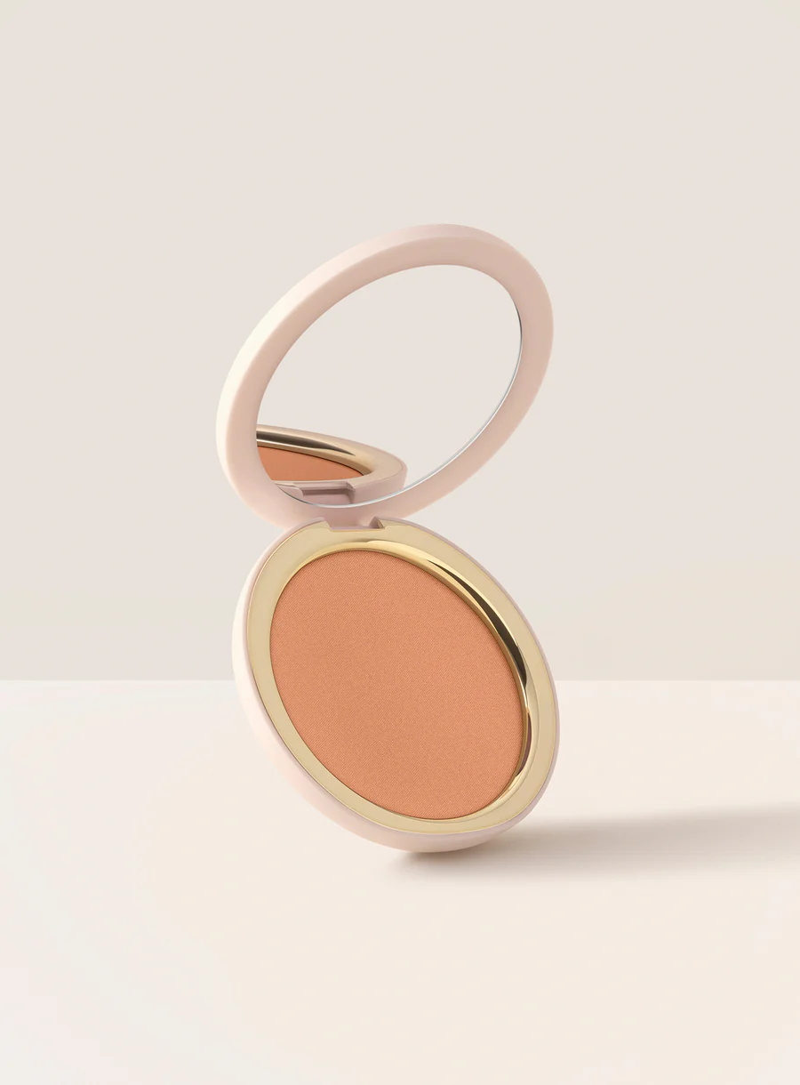 Ультрагладкая бронзирующая пудра с матовым финишем RARE BEAUTY WARM WISHES SOFT MATTE POWDER BRONZER SUMMER FEELS