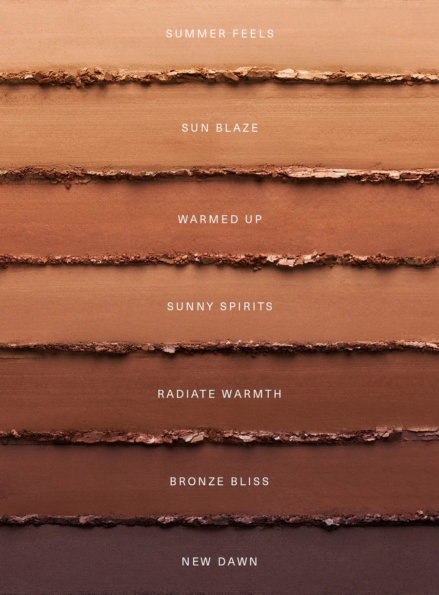 Ультрагладкая бронзирующая пудра с матовым финишем RARE BEAUTY WARM WISHES SOFT MATTE POWDER BRONZER SUMMER FEELS