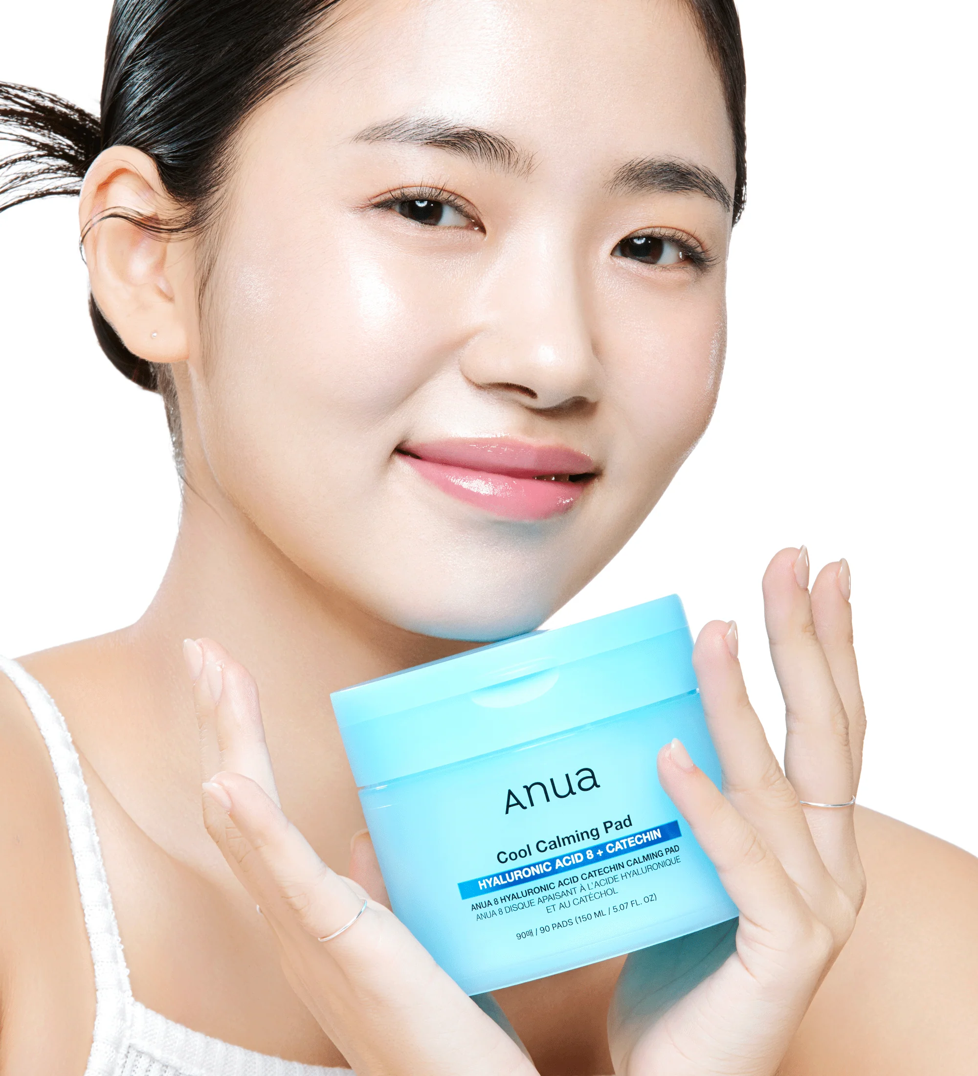  ANUA Cool Calming Pad Hyaluronic Acid 8 + Catechin, 185 ml.