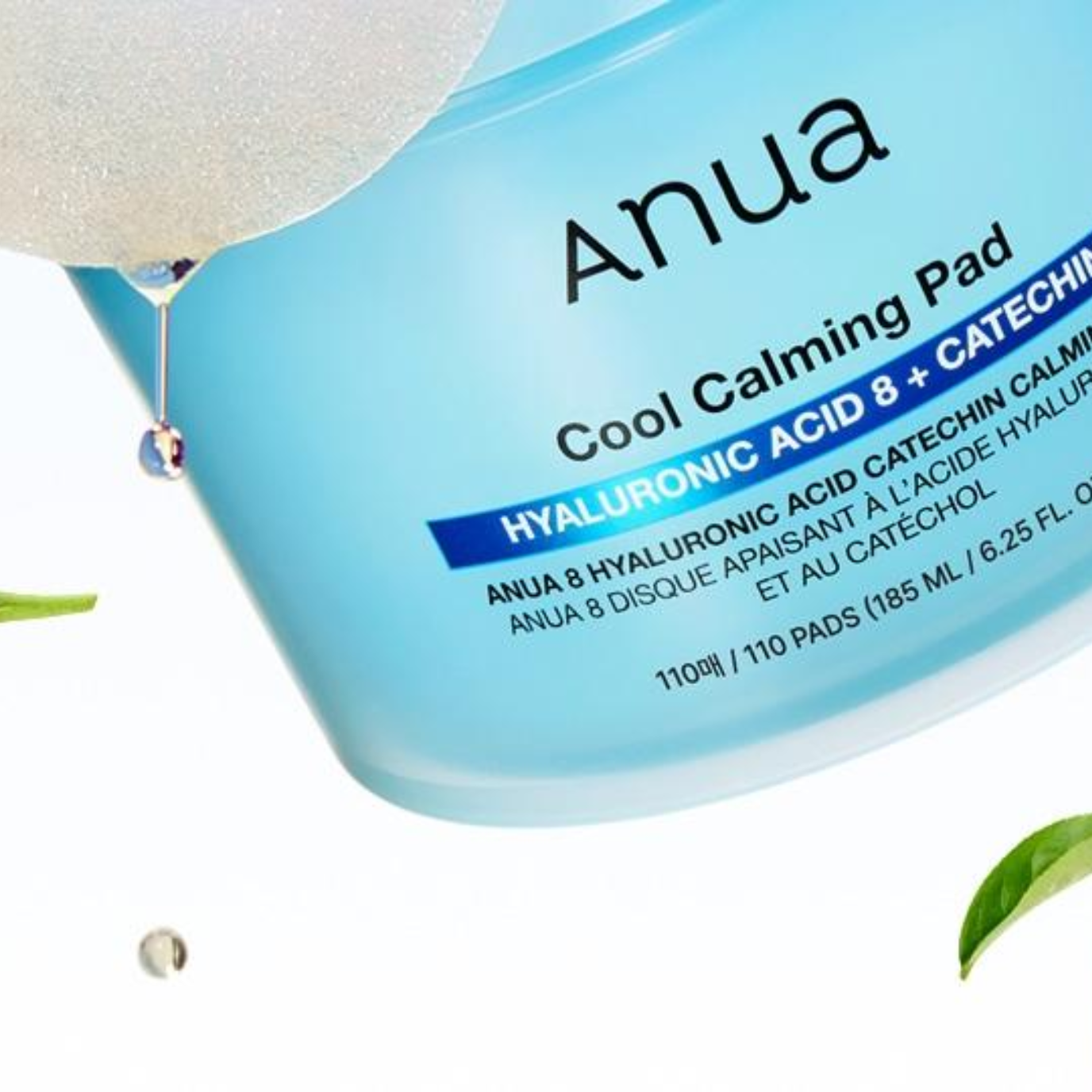  ANUA Cool Calming Pad Hyaluronic Acid 8 + Catechin, 185 ml.