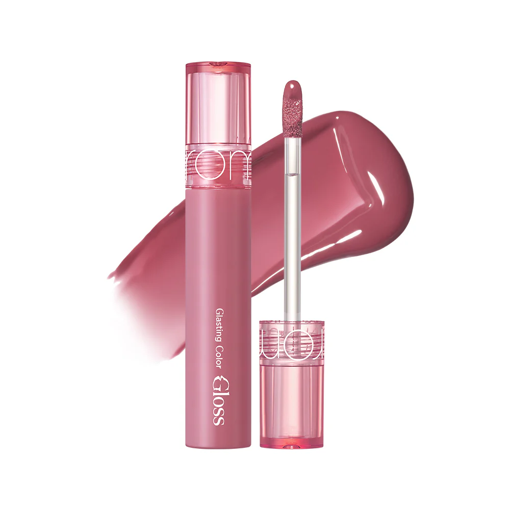 Стойкий блеск для эффекта стеклянных губ rom&nd Glasting Color Gloss 04 Grapy Way