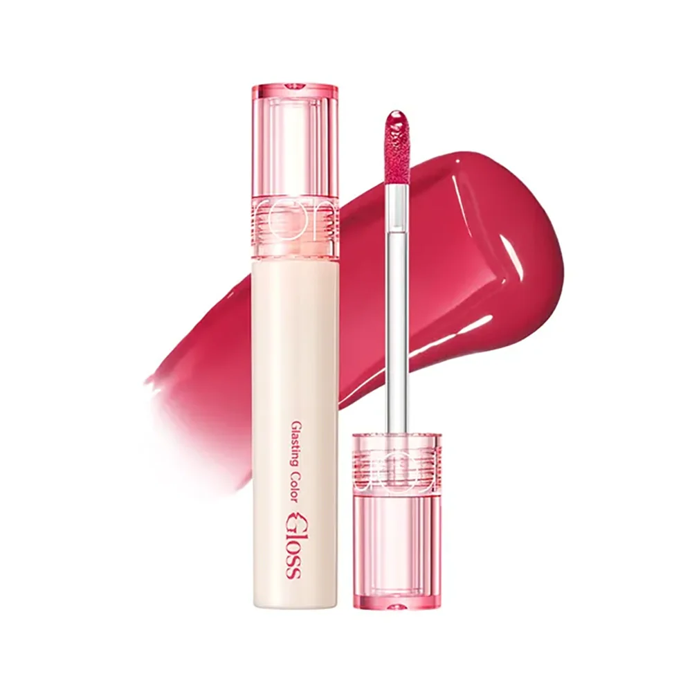Стойкий блеск для эффекта стеклянных губ rom&nd Glasting Color Gloss 08 Cherry Up