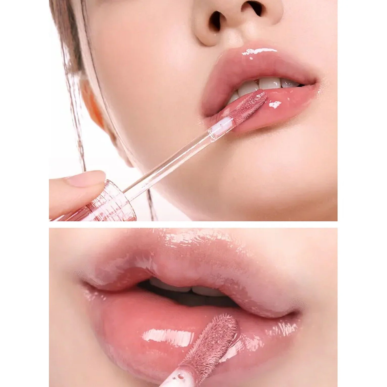 Стойкий блеск для эффекта стеклянных губ rom&nd Glasting Color Gloss 08 Cherry Up