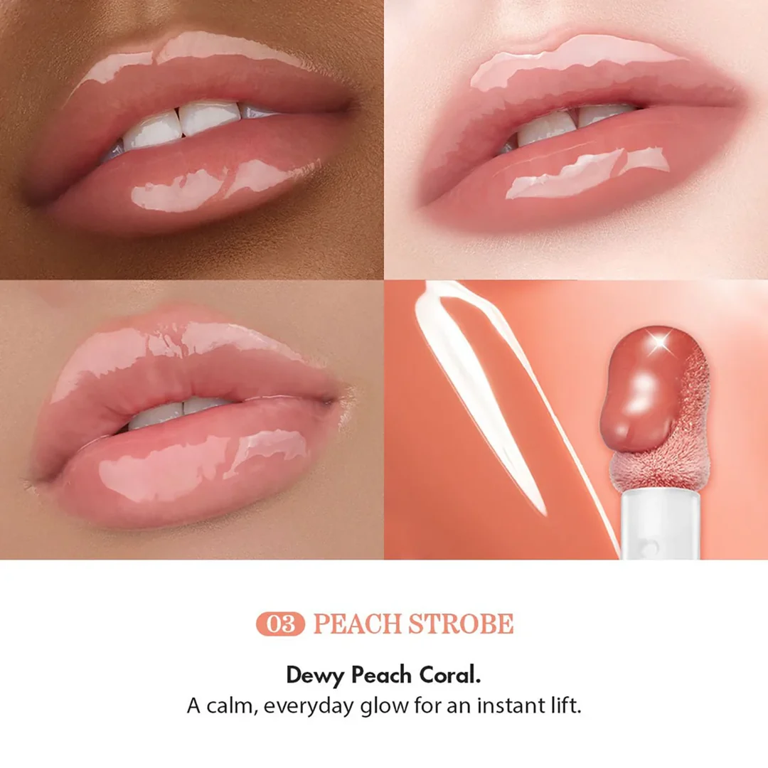 Масло для губ Romand Juicy Flash Lip Oil 03 PEACH STROBE