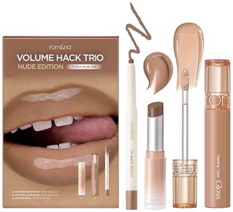 Набор ROMAND VOLUME HASK TRIO TOFFE NUDE SET